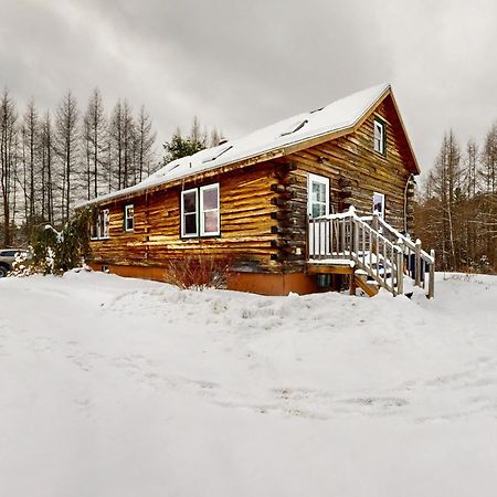 Twin View Log Home Carroll Extérieur photo