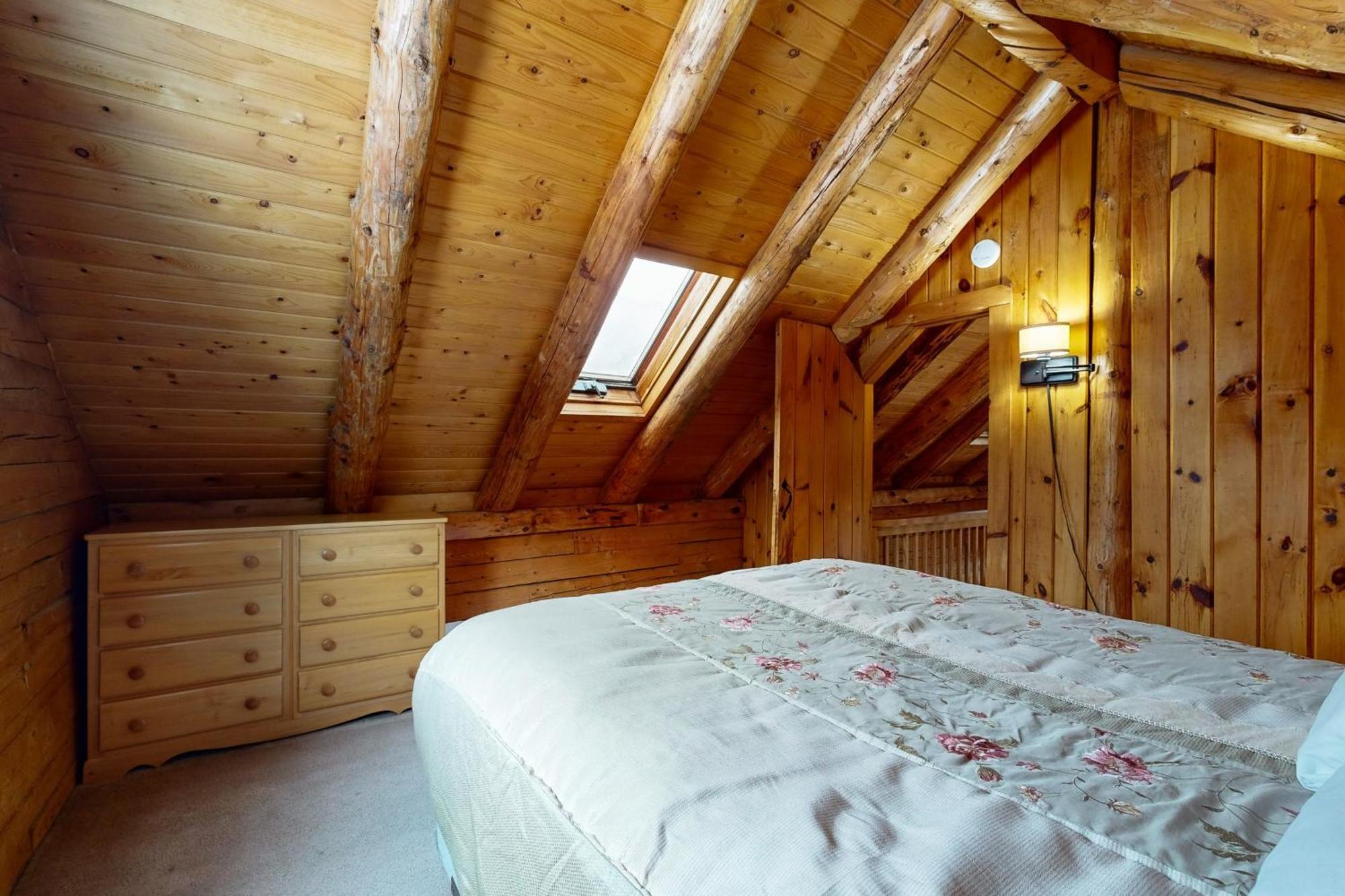 Twin View Log Home Carroll Extérieur photo